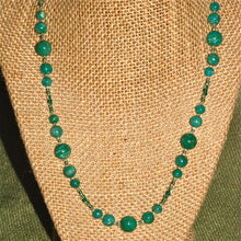 Amazonite necklace - -2051N