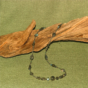 Labradorite necklace - 3049N