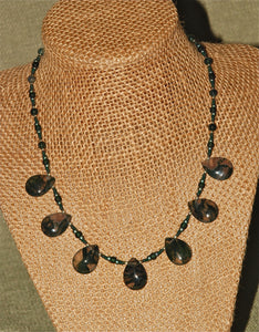 Moss Agate Necklace - 3025N